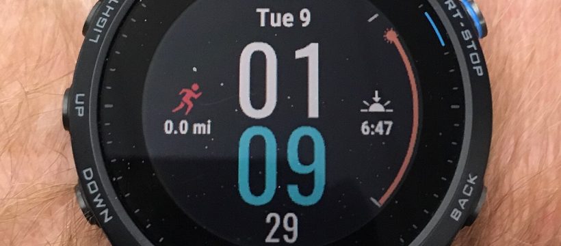 Garmin Forerunner smartwatch update
